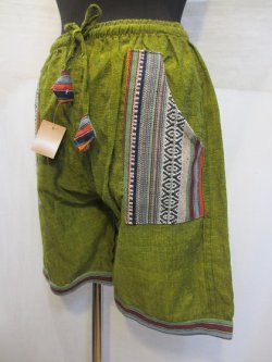 画像2: ネパール製ユニセックスハーフパンツエスニック衣料エスニックファッション