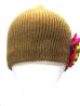 画像2: エスニック帽子お花のモチーフエスニック衣料雑貨
