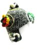 画像3: エスニック帽子耳当てフェルトウール手編みエスニック衣料雑貨