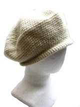 ウール手編みエスニックベレー帽子エスニック衣料雑貨