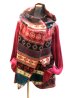 画像1: ドーラ風エスニック衣料エスニックジャケットアウターエスニックアジアンファッション (1)