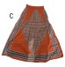 画像11: エスニックパンツ ２枚重ねスカート風パンツ エスニック衣料