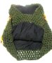 画像7: ウール手編みフリース付エスニックポンチョエスニック衣料