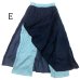 画像8: エスニックパンツ ２枚重ねスカート風パンツ エスニック衣料