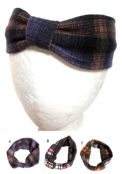 画像1: エスニック帽子 ヘアーバンドエスニック衣料雑貨