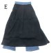 画像18: シワ加工エスニックパンツ ２枚重ねスカート風パンツ エスニック衣料