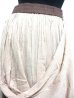 画像3: シワ加工エスニックパンツ ２枚重ねスカート風パンツ エスニック衣料