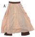 画像6: シワ加工エスニックパンツ ２枚重ねスカート風パンツ エスニック衣料