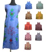刺繍エスニックワンピースAラインエスニック衣料エスニックアジアンファッション