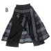 画像7: エスニックパンツ ２枚重ねスカート風パンツ エスニック衣料エスニックアジアンファッション