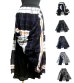 画像1: エスニックパンツ ２枚重ねスカート風パンツ エスニック衣料エスニックアジアンファッション (1)