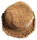 画像2: お花カギ編みヘンプコットンエスニック帽子ハットエスニック衣料雑貨