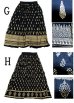 画像8: マキシ丈エスニックスカート エスニック衣料  エスニックアジアンファッション