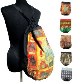 画像1: リュックサック エスニック衣料雑貨 エスニックアジアンファッション