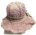 画像2: エスニック帽子２トーンフラワーハットネパール製手作り