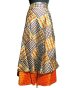画像1: エスニックスカート 巻きスカートエスニック衣料 エスニックアジアンファッション (1)