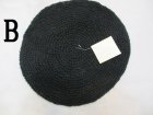 画像: ウール手編みエスニックベレー帽子エスニック衣料雑貨