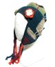 画像: エスニック帽子耳当てウール手編みパッチワークエスニック衣料雑貨