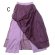 画像6: エスニックパンツ ２枚重ねスカート風パンツ エスニック衣料 (6)