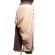画像4: シワ加工エスニックパンツ ２枚重ねスカート風パンツ エスニック衣料 (4)