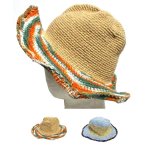 画像: ネパール製コットンエスニック帽子アジアンハットエスニック衣料雑貨