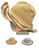 画像: ネパール製コットンエスニック帽子アジアンハットエスニック衣料雑貨